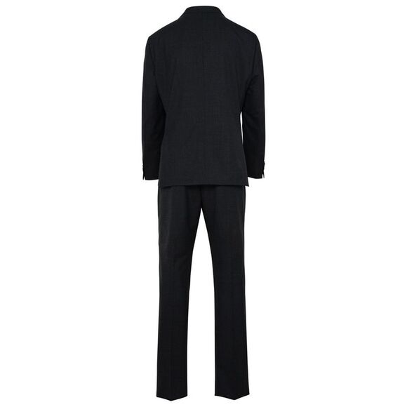 Luigi Bianchi Gray Virgin Wool Suit Men - Picture 3 of 3